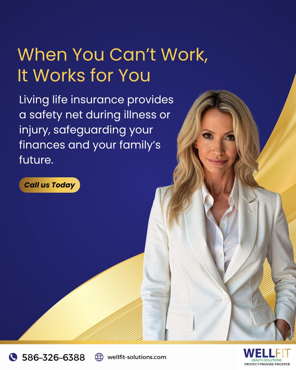 WellFitHealthS's tweet photo. 🛡️ Protect More Than Just Life—Protect Your Lifestyle!
Living life insurance helps cover lost income and unexpected costs when life takes a turn. It’s more than a policy—it’s peace of mind.
.
Vsit us at https://t.co/oqw3adQk2V
#lifeinsurance #finance #protectfamily #income https://t.co/6bmoJvmK94