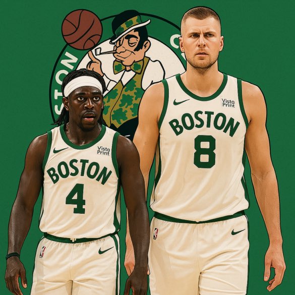 The Celtics winning NBA  2024 Championship wouldn’t be possible without the superstar’s talent that is Jrue holiday and Kristaps Porzingis. I hate/don’t want to see them go and wish them the best. They will always be Celtics legends