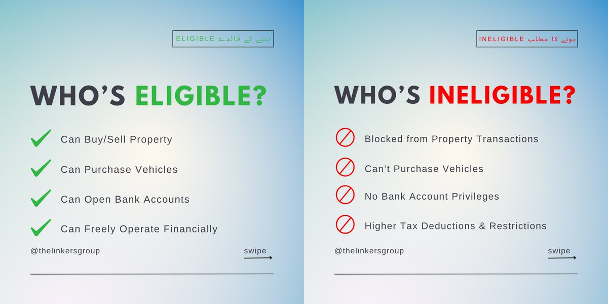 mchsohaib's tweet photo. 📷 Filer vs Ineligible: The Biggest Shock of Budget 2025!
From July 1st, the term "Non-Filer" will no longer exist only Eligible or Ineligible!
Delaying your tax return = Ineligible status = SIM blocked, no car purchase, no bank account!
📷 DM
#Eligible #Ineligible #BecomeFiler https://t.co/BNjAu9Og87