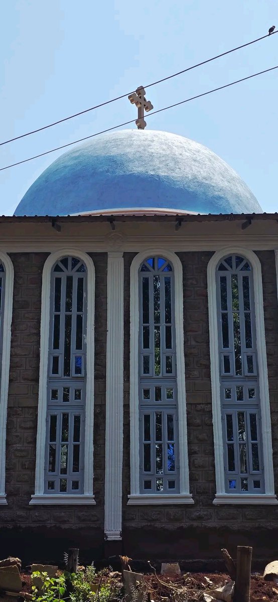 Old prayer room down,  now, the church is up!
Thanks to everyone who has been moving with us for your continuous efforts, prayers and support towards the construction of our new church,God bless. 
#orthodoxmissionafrica