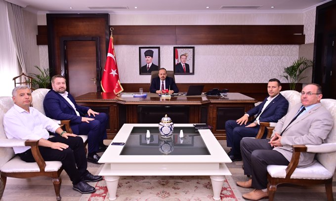 Şehit Gazi Birliksen Heyeti Vali Canbolat’ı Ziyaret Etti