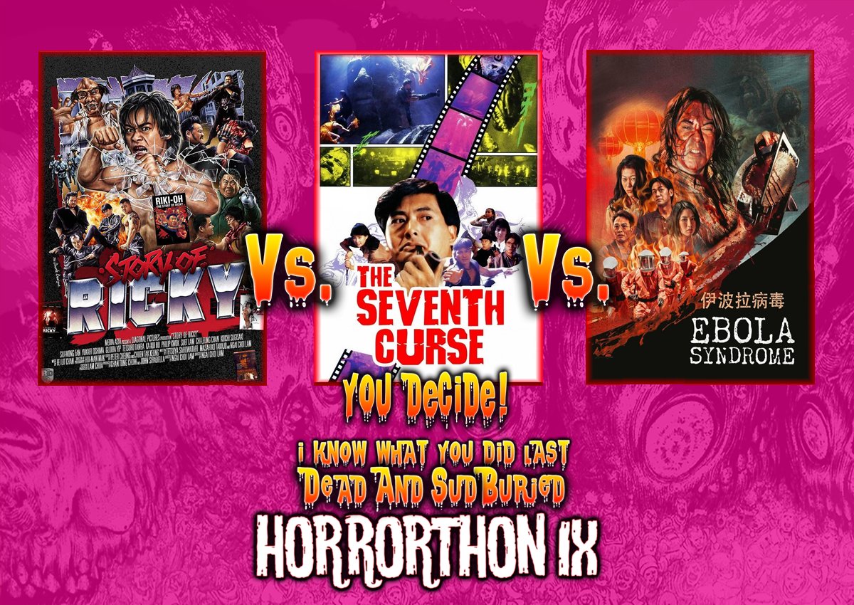 deadnsudburied's tweet image. Let's get a little more extreme with a bit of Category III action, so which of these very offensive, very gory and very silly little numbers is your first choice? Make a decision at bit.ly/4llbnzG