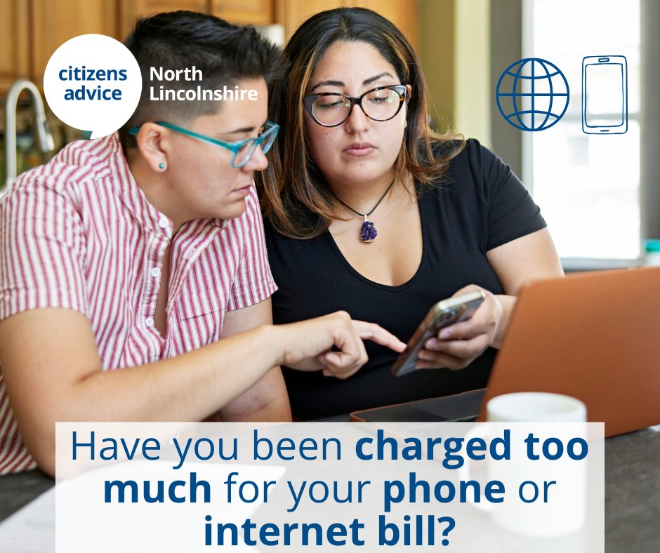 ✉️ Do you think you’ve been charged too much for your phone or internet bill? 

You might be able to dispute your bill if it's more than you were expecting.

Check what steps you can take ⤵️
citizensadvice.org.uk/consumer/phone…