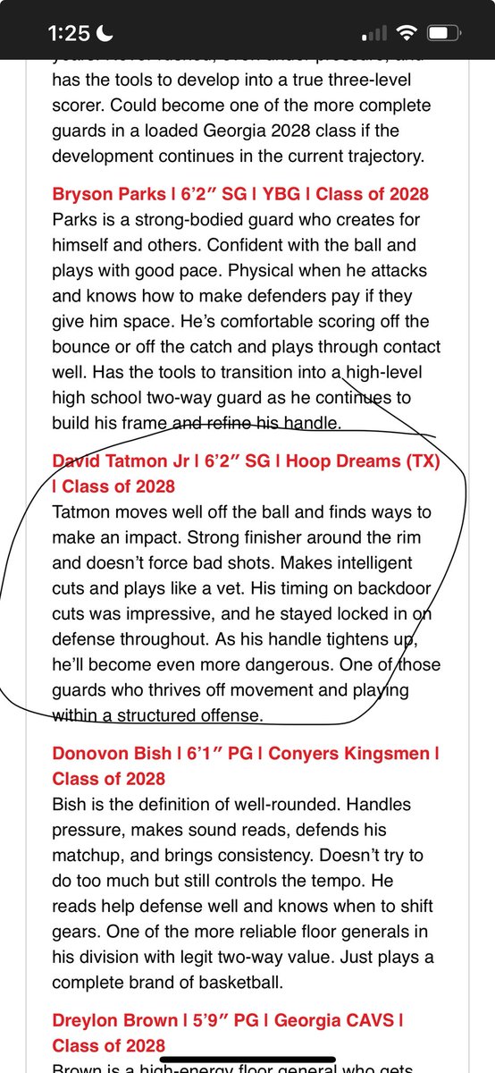 DeuceTatmon (@deuce31k) on Twitter photo Small write up from an (Atlanta) tournament <a href="/RRScout100/">Ryan Raddle</a> <a href="/UndiscoverHoops/">Undiscovered Recruits</a> <a href="/CoachSchuHoops/">Scott Schumacher</a> Small write up from an (Atlanta) tournament <a href="/RRScout100/">Ryan Raddle</a> <a href="/UndiscoverHoops/">Undiscovered Recruits</a> <a href="/CoachSchuHoops/">Scott Schumacher</a>