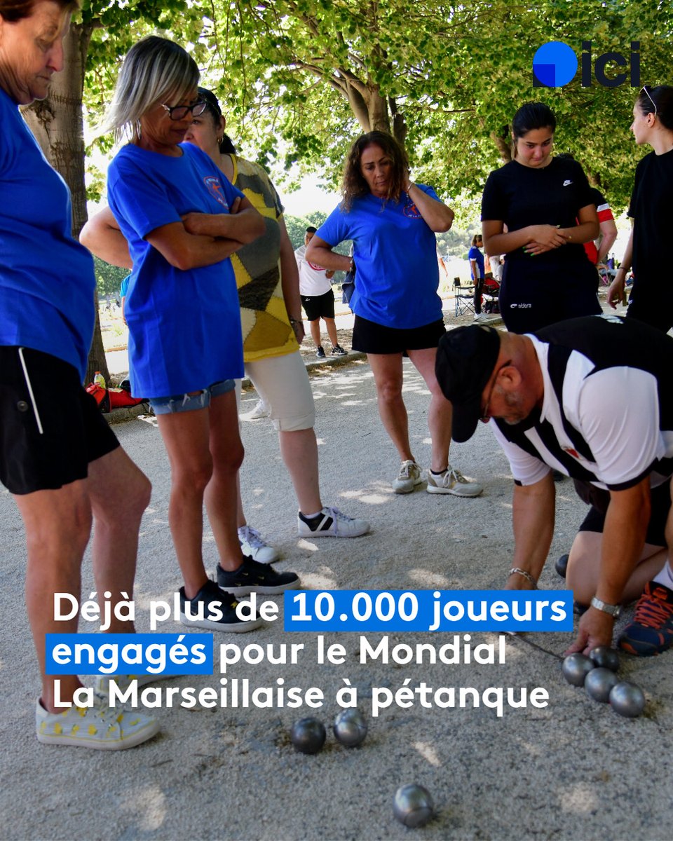 ici_provence's tweet image. Et vous, déjà inscrit ? ☀️

►Une trentaine de nationalités représentées se disputeront le titre à Marseille
#petanque #Marseille

Les détails ICI ➡️ l.ici.fr/IlT