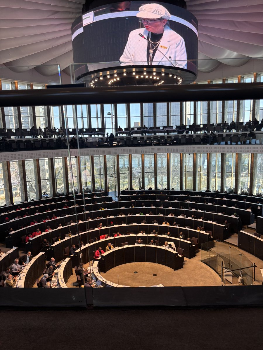 The 31st Ordinary Council Meeting is back in session after a one-hour break. Council is now dealing with Item 75: Year Planner/Schedule of Meetings for the City of Johannesburg Council &amp; Committees: July 2025 - June 2026. #JoburgCouncil