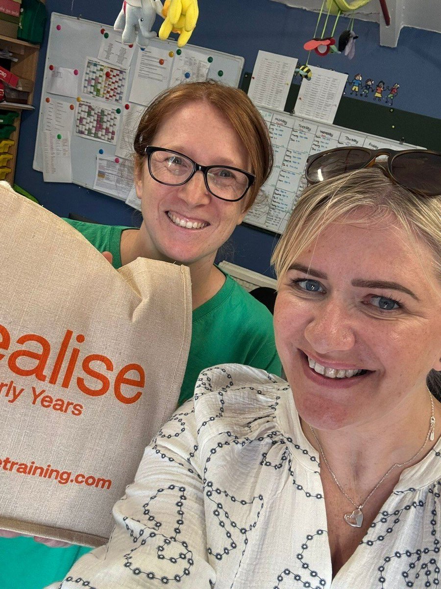 The #RealiseEY Super Tour is in full swing! 🎉 We’re on the road introducing the brand new RealiseEY app – designed to support EY setting managers to thrive, not just survive 💛

Goody bags, big smiles and lots of love for the app so far! 🙌

We might be near you next… 👀