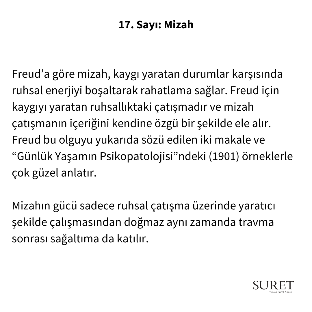 Suret Psikokültürel Analiz'in 17. sayısı Mizah için yazılarınızı bekliyoruz.