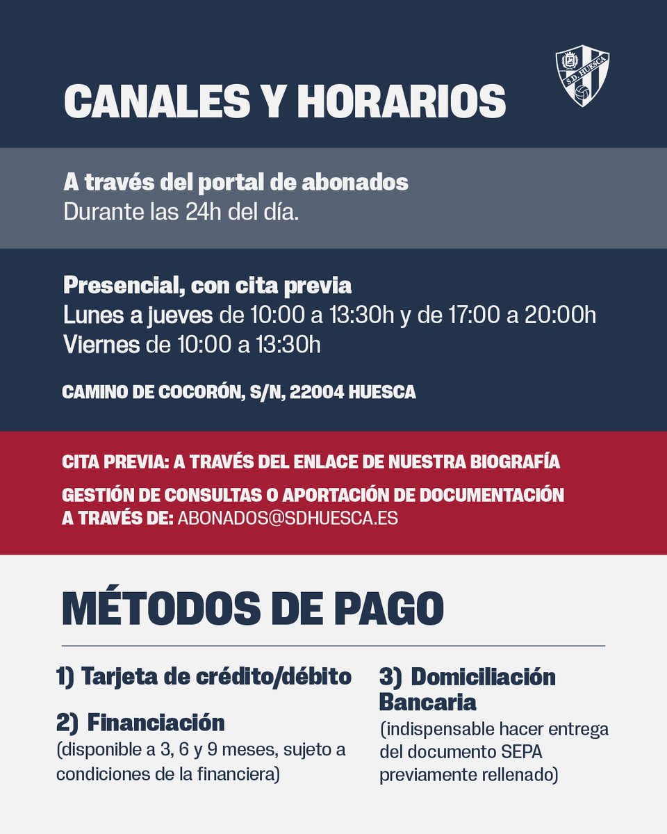 ℹ️ Todo lo que debes saber de la campaña de abonados.

🔹 Renovaciones.

🔹 Reubicaciones.

🔹 Nuevas altas.

➕n9.cl/p6sv7