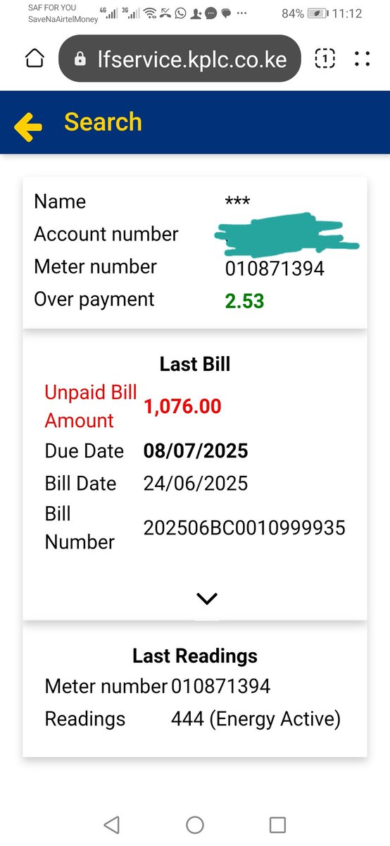 kochomo2's tweet photo. @KenyaPower_Care You have now resorted to plain robbery. How do you explain a situation where a customer with low consumption and whose meter has no areas getting pressured to pay 9930 abruptly, without anything to show why? Just people brandishing pieces of paper? Can someone explain this theft https://t.co/AeTMyxCOQY
