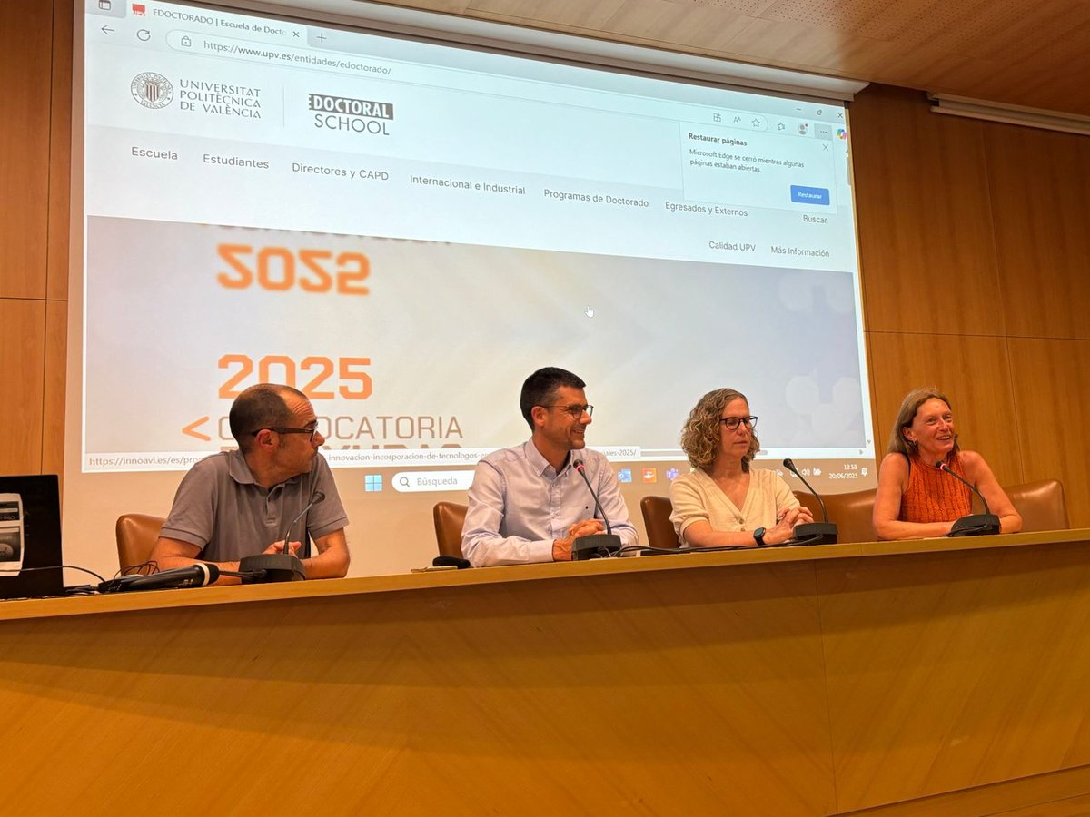 IVIA (@gvaivia) on Twitter photo ✨ ¡Qué gran jornada! El viernes 20 celebramos la I #Jornada👦Predoctoral👧IVIA, donde nuestros #doctorandos compartieron los avances y resultados de sus tesis. Orgullosos de su trabajo y compromiso con la ciencia. Gracias a Escuela de Doctorado de la <a href="/UPV/">Universitat Politècnica de València</a> por su colaboración. ✨ ¡Qué gran jornada! El viernes 20 celebramos la I #Jornada👦Predoctoral👧IVIA, donde nuestros #doctorandos compartieron los avances y resultados de sus tesis. Orgullosos de su trabajo y compromiso con la ciencia. Gracias a Escuela de Doctorado de la <a href="/UPV/">Universitat Politècnica de València</a> por su colaboración.