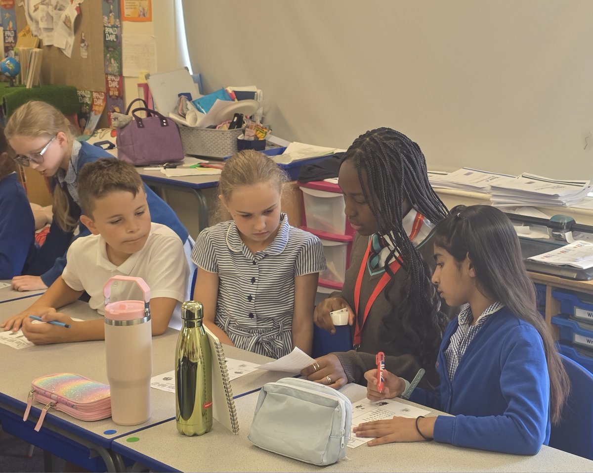 Last week, Aliyah, Caitlin and Hara taught their last French lesson to the Year 4 in <a href="/OrmistonMeadows/">OrmistonMeadowsAcad</a> Academy. Their lesson was well-planned and very engaging with fun activities and games. Bravo les filles! The MFL department.