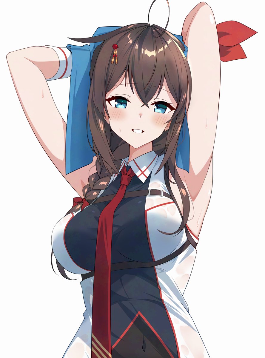 #2025年自分が選ぶ今年上半期の4枚 
今月はもうマトモにお絵描きする時間が取れない…!
でも水着時雨と雪風は描いてて楽しかった✨ 