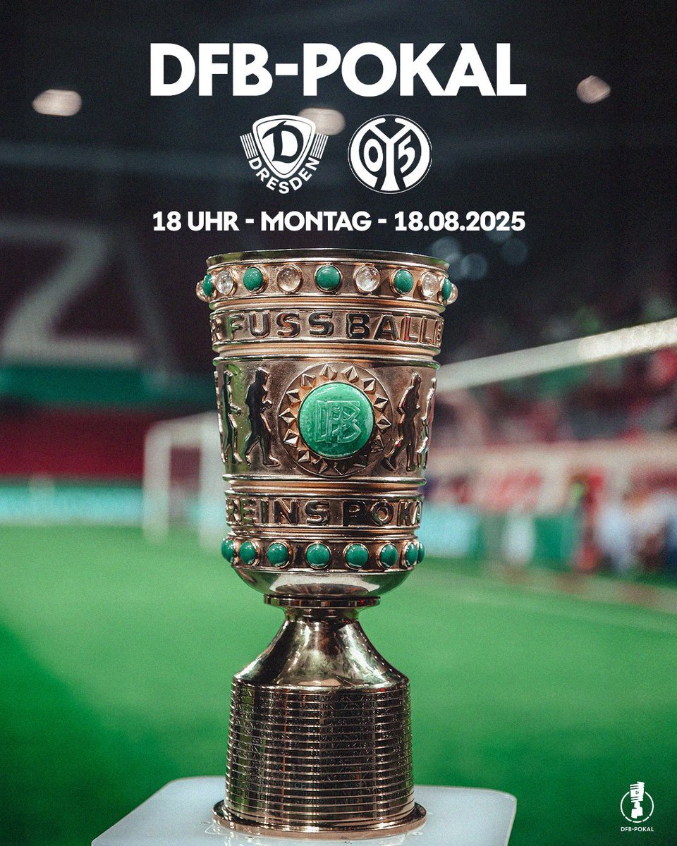 Všichni jsme se těšili na určení časů výkopů 1. kola DFB-Pokalu. Už tu ale máme stížnost.

Konkrétně z Mainzu, který bude hrát v Drážďanech až v pondělí. A pak jej hned ve čtvrtek čeká předkolo Konferenční ligy.

Celkové FSV odehraje na startu sezony 5 zápasů ve 14 dnech.