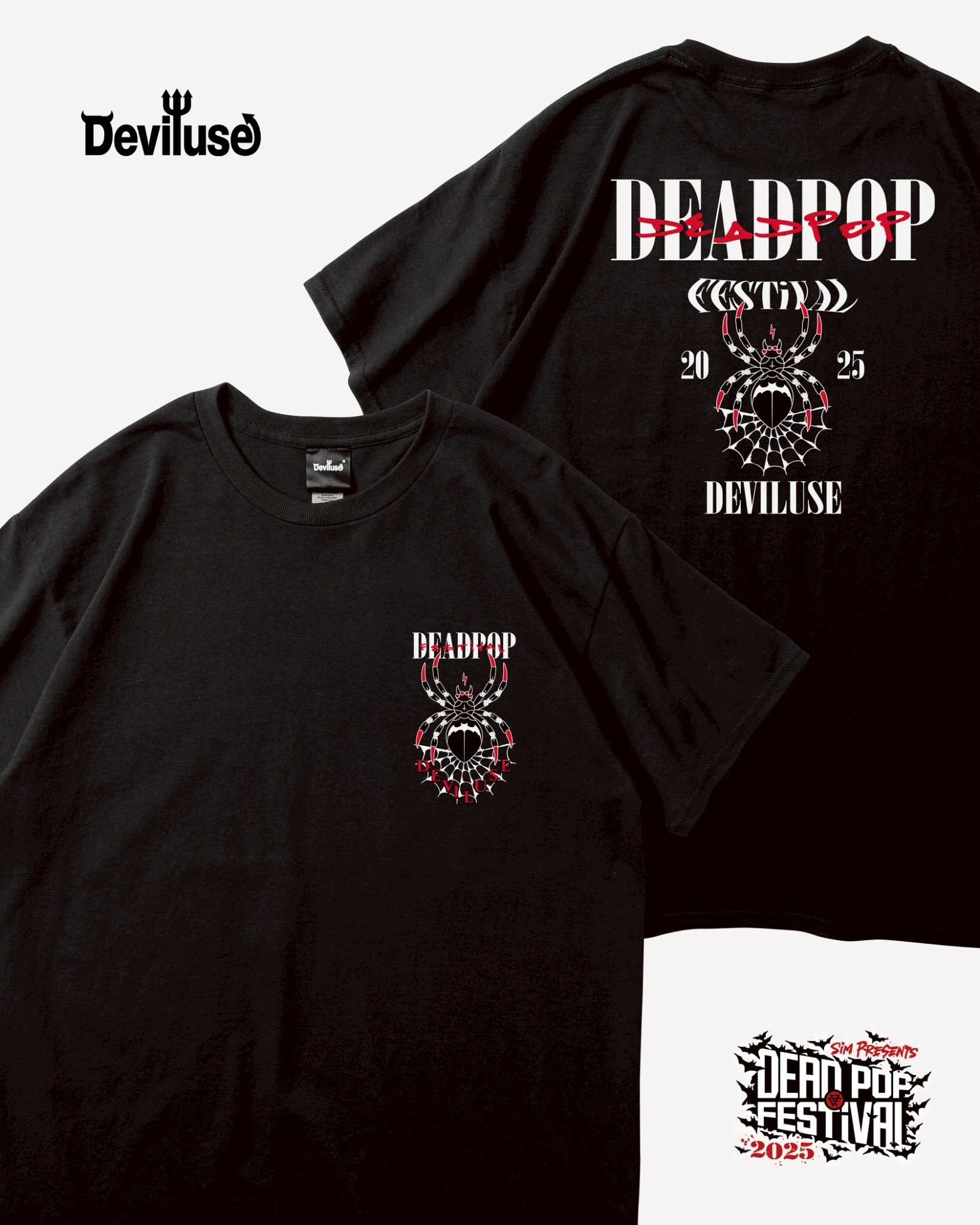 新品未開封◾️ FACT Deviluse Volt Logo Tシャツ XL Deviluse | 本日最終日😈💨💨💨 -FACT×Deviluse- 【🤘Day of