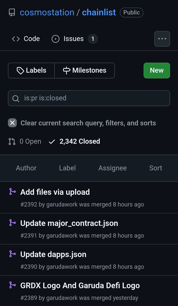 Garuda Universe🦅 (@garudauniverse) on Twitter photo Huge thanks to <a href="/IBCwallet/">Cosmostation Wallet</a> for merging our dApps PR!
Soon will be live on Cosmostation :
✅ <a href="/bigbangplatform/">BigbangX - Marketplace💥</a> NFT Marketplace
✅ <a href="/garuda_defi/">Garuda DeFi</a> DEX
More visibility, more power to #LUNC ecosystem in #COSMOS
Let’s keep building 🛠️🔥
<a href="/CosmostationVD/">Cosmostation</a> Huge thanks to <a href="/IBCwallet/">Cosmostation Wallet</a> for merging our dApps PR!
Soon will be live on Cosmostation :
✅ <a href="/bigbangplatform/">BigbangX - Marketplace💥</a> NFT Marketplace
✅ <a href="/garuda_defi/">Garuda DeFi</a> DEX
More visibility, more power to #LUNC ecosystem in #COSMOS
Let’s keep building 🛠️🔥
<a href="/CosmostationVD/">Cosmostation</a>