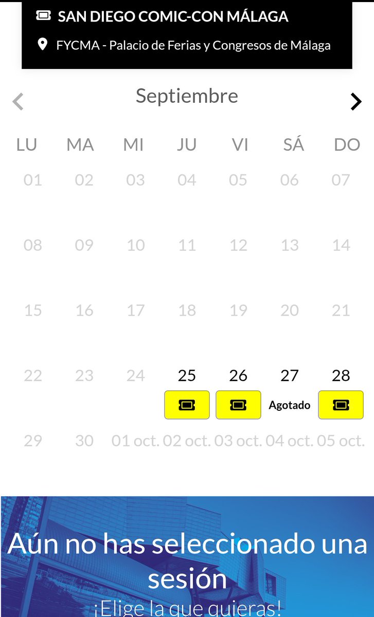 VivoConUnFriki's tweet image. Sin colas! Sin esperas! Entradas para la @comicconmalaga disponibles para jueves, viernes y domingo.
Aprovecha y saca la tuya si te quedaste sin la primera vez