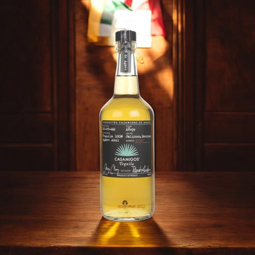 Casamigos Añejo Tequila 70cl

This premium tequila boasts a smooth flavour profile that has been meticulously aged to perfection. 

Crafted with the utmost care and attention to detail, each sip of this exquisite tequila delivers a truly exceptional drinking experience.