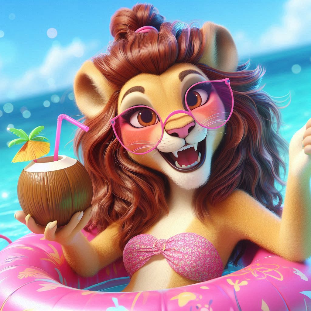 Gm Pride
A little 🩷#PinkWednesday rhyme😉 for all you fabulous Kings and Queens  👑👑
✨️No map, no plan, just sun and sea—
That's *what it takes* for joy, you see!
To a great summer ahead!🎉🧉🧉 🎉✨️🌞✨
#ROAR #CocoPride <a href="/krypto_toujours/">CatWalk💫</a> 🦁🌸 / Coco Flora