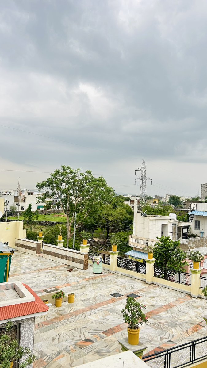 बारिश के बाद ब्यावर का मौसम 

#rainydays 
#Beawar