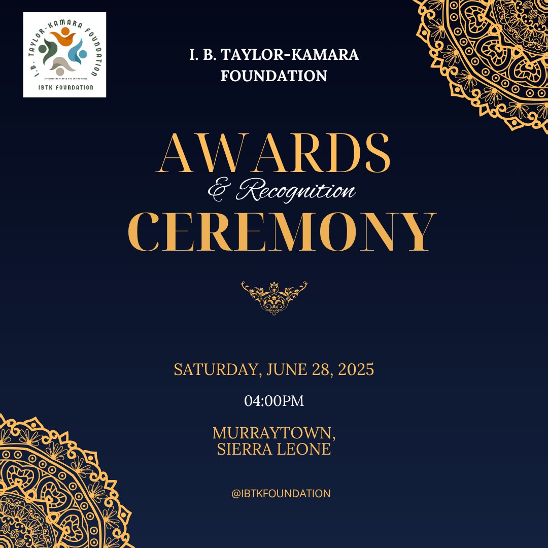 ibktfoundation's tweet photo. Join us as we celebrate and recognize our I.B.T.K Trailblazers this Saturday for their exemplary efforts and results in business and education!  The I.B.T.K Foundation remains committed to enhancing the African Community through education and entrepreneurship programs. https://t.co/JXEu3GUXiH