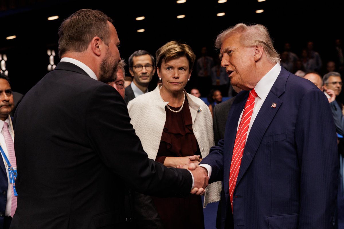 Margus Tsahkna (@tsahkna) on Twitter photo At the #NATOsummit, I thanked <a href="/POTUS/">President Donald J. Trump</a> for U.S. efforts that led to the release of political prisoners—including an Estonian citizen—from a Belarusian prison last week.
Also highlighted the vital role of U.S. troops in the Baltics as a guarantee of regional peace & security. At the #NATOsummit, I thanked <a href="/POTUS/">President Donald J. Trump</a> for U.S. efforts that led to the release of political prisoners—including an Estonian citizen—from a Belarusian prison last week.
Also highlighted the vital role of U.S. troops in the Baltics as a guarantee of regional peace & security.