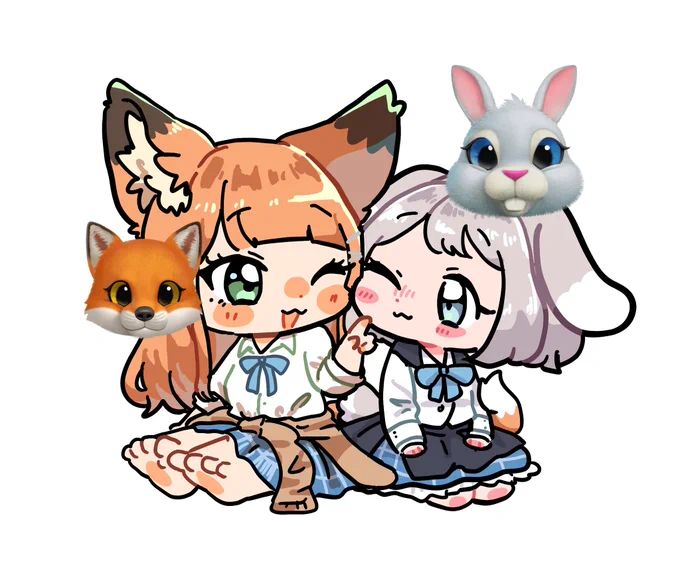 書きました何気に学マスキャラ書くの初めてだったけど可愛くかけた