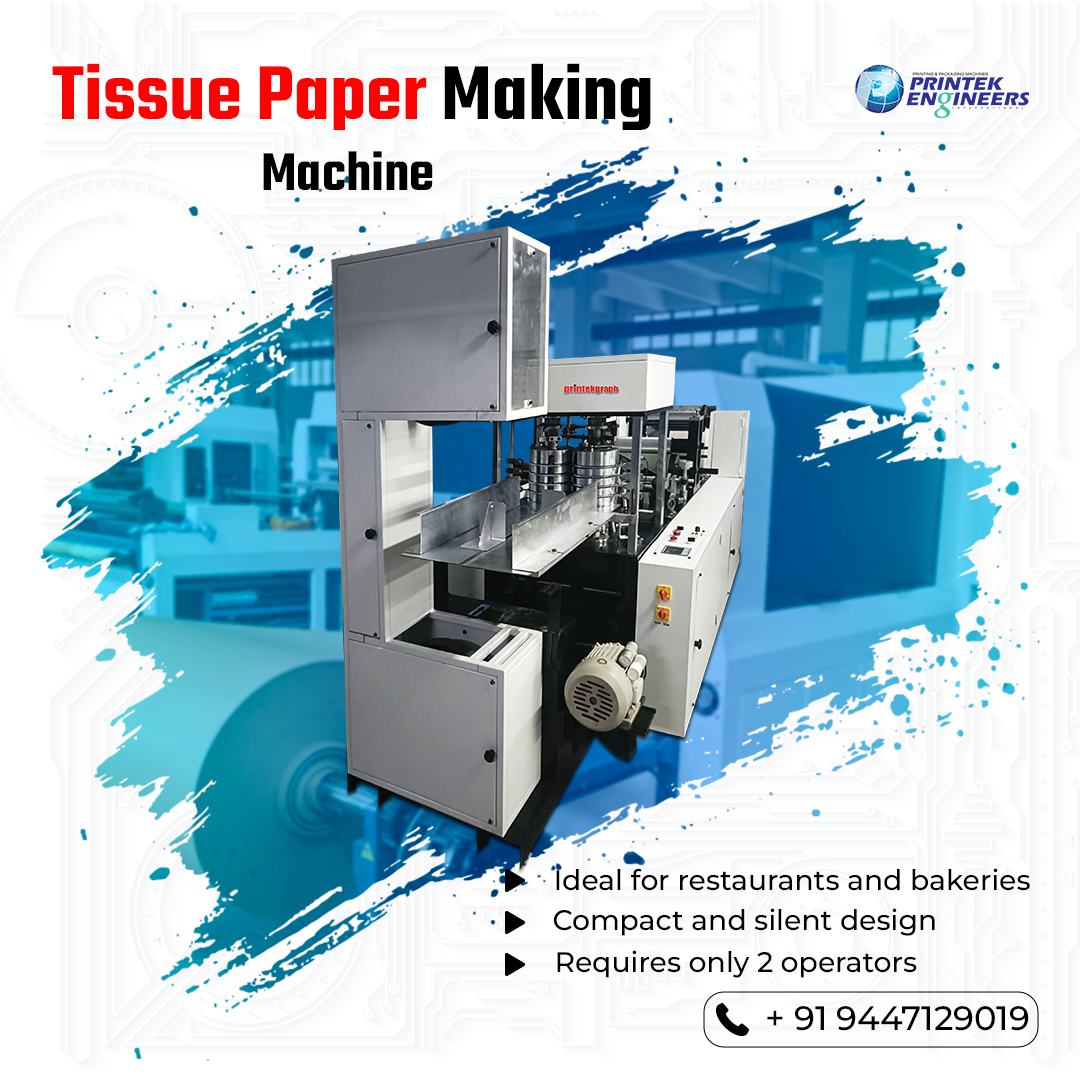 printekeng's tweet image. 𝐄𝐟𝐟𝐢𝐜𝐢𝐞𝐧𝐭.𝐂𝐨𝐦𝐩𝐚𝐜𝐭.𝐄𝐚𝐬𝐲 𝐭𝐨 𝐎𝐩𝐞𝐫𝐚𝐭𝐞.
Upgrade your tissue paper production with our reliable machine. 
Dubai - +971 544325880,+971 525156792
India - +91 9447129019, +91 9495929019
#TissuePaperMachine #ManufacturingSolutions