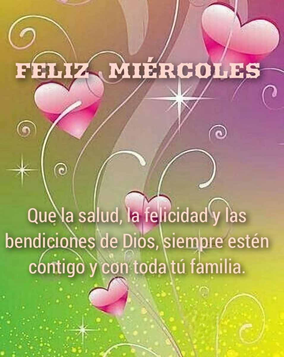 #FelizMiercoles