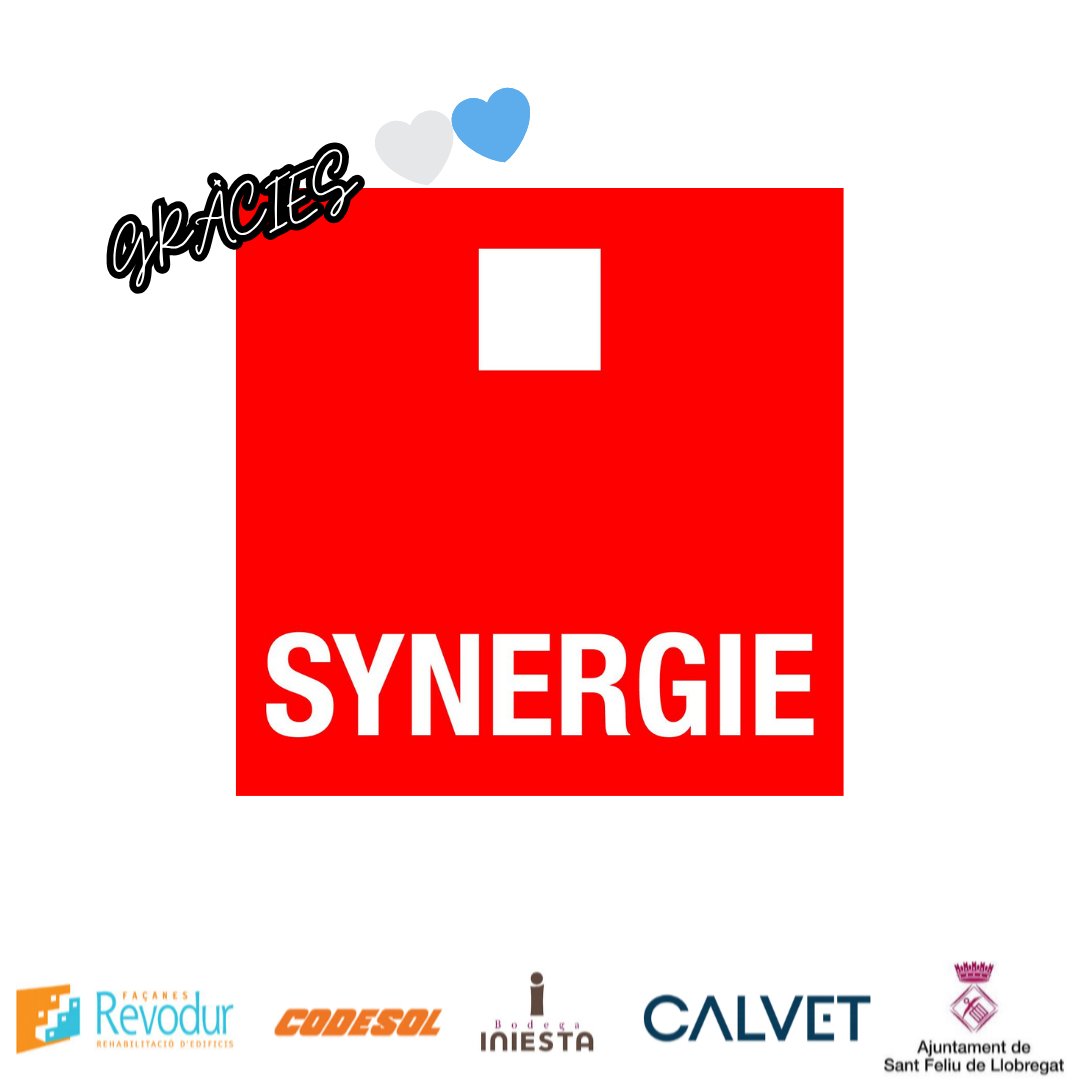 Santfeliuenc FC ⚽️ (@santfeliuencfc) on Twitter photo 🤗GRÀCIES, SYNERGIE👏
🤍💙 𝐆𝐫à𝐜𝐢𝐞𝐬 <a href="/Synergie_ES/">Synergie España</a> per estar una temporada més al costat de nosaltres, la família blanc-i-blava us espera la temporada que ve per continuar millorant i continuant el nostre camí de gairebé 1️⃣2️⃣0️⃣ anys d'història!
#SempreSantfe♾️ 🤗GRÀCIES, SYNERGIE👏
🤍💙 𝐆𝐫à𝐜𝐢𝐞𝐬 <a href="/Synergie_ES/">Synergie España</a> per estar una temporada més al costat de nosaltres, la família blanc-i-blava us espera la temporada que ve per continuar millorant i continuant el nostre camí de gairebé 1️⃣2️⃣0️⃣ anys d'història!
#SempreSantfe♾️
