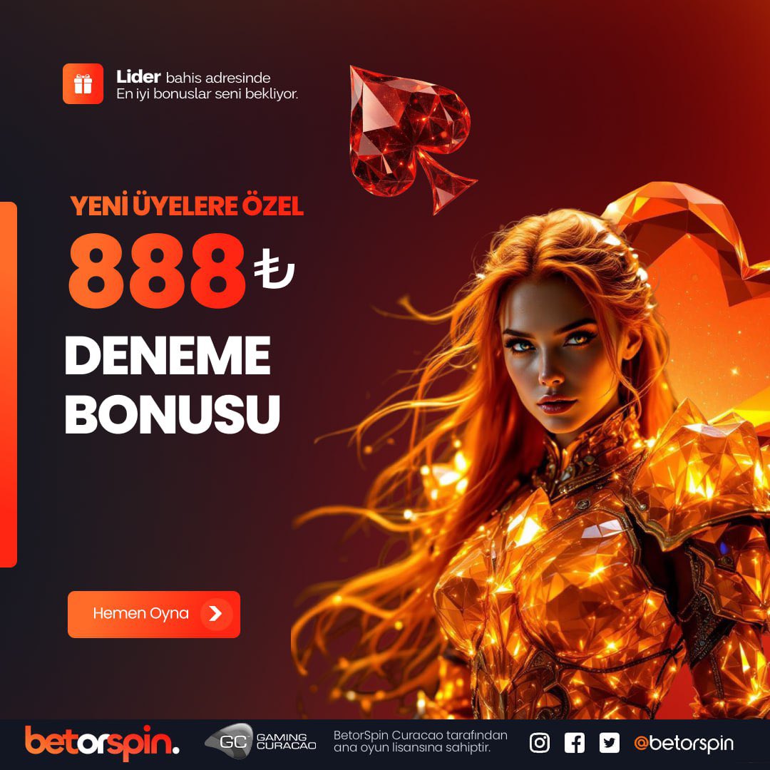 trdenemebonusu's tweet photo. SEKTÖRDE LİDER 🔥  #denemebonusu 

BETORSPİN!!
Yeni Üye Olan Herkese 888 TL Deneme Bonusu Hediye !

%400 İLK Yatırım bonusu 

Hemen üye olmak için

https://t.co/lZSqrYLQ3Y

#casino #bahis #iddia https://t.co/R7FDfkFFtV