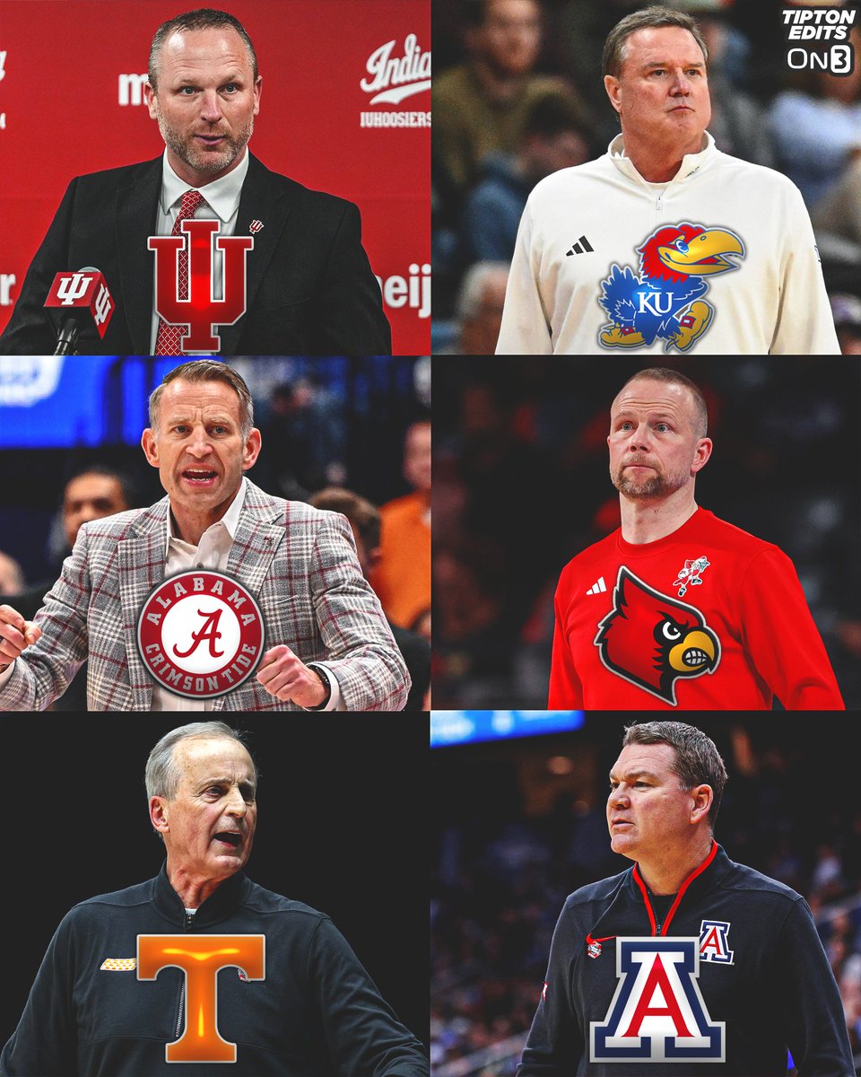 JoeTipton's tweet photo. Recruiting buzz on top high school recruits 👀

- Indiana emerging as frontrunner
- Kansas gains momentum
- Alabama stacking visits
- Louisville with the edge for top PG
- Tennessee in strong spot
- Arizona in the driver's seat 

And much more (On3+): https://t.co/nEyqLAZoxB https://t.co/1lG0DvGNOe