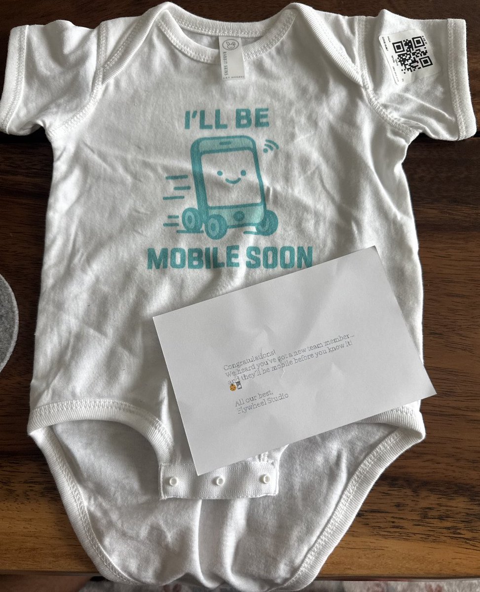 When a <a href="/Flywheel_Studio/">Flywheel Studio</a> client has a major life event, we like to send them a little something. 

Recently, two clients had children, so we sent them these. 

One of my better ideas.