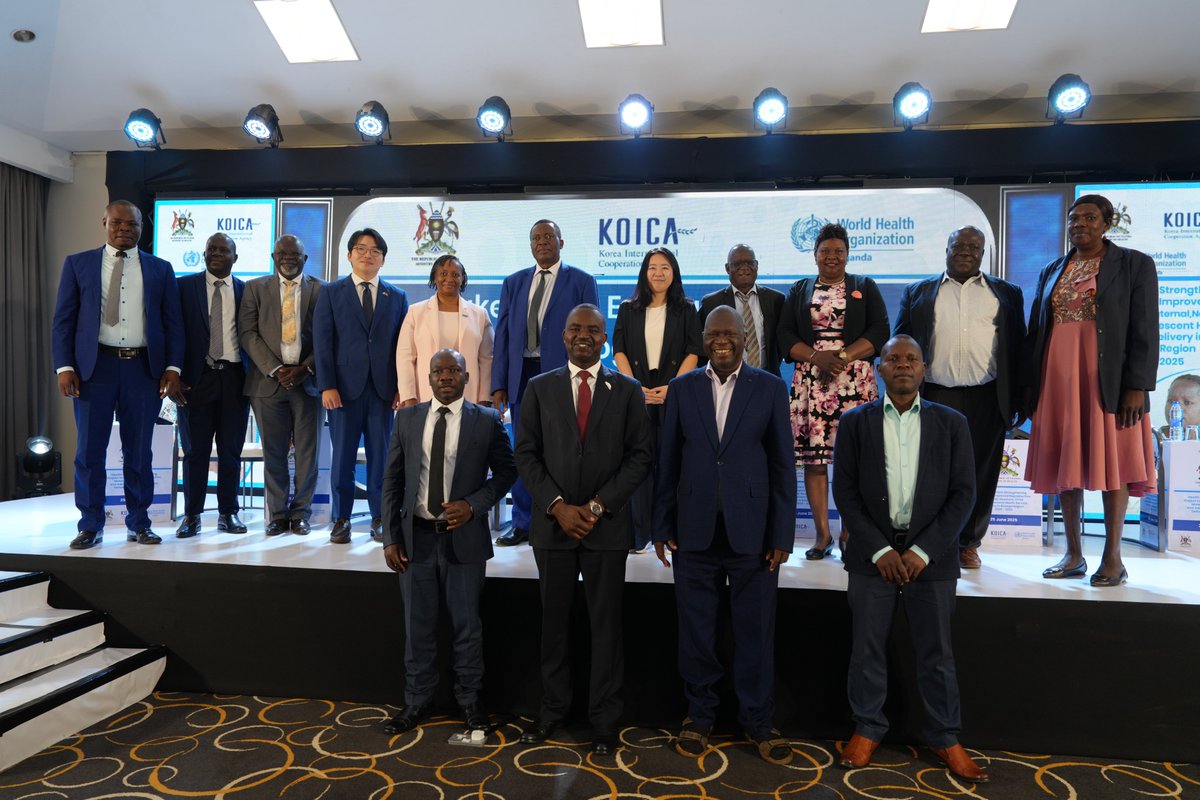 WHO Representative in Uganda (@whorepinuganda) on Twitter photo Pleased to join <a href="/MinofHealthUG/">Ministry of Health- Uganda</a>, <a href="/WHOUganda/">WHO Uganda</a> & <a href="/KoicaUganda/">KOICA Uganda Office</a> for Uganda’s #RMNCAH dialogue. Insights from the Busoga project are key to strengthening health systems. No woman should die giving life, and every child deserves a right to life. #HealthForAll Pleased to join <a href="/MinofHealthUG/">Ministry of Health- Uganda</a>, <a href="/WHOUganda/">WHO Uganda</a> & <a href="/KoicaUganda/">KOICA Uganda Office</a> for Uganda’s #RMNCAH dialogue. Insights from the Busoga project are key to strengthening health systems. No woman should die giving life, and every child deserves a right to life. #HealthForAll