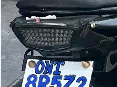 C.O.R.E Officers arrest male in possession of stolen motorcycle | Kingston Police buff.ly/MWUQ0kb