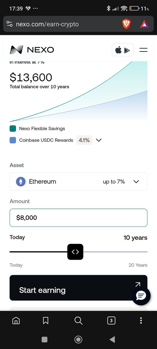 CryptoChiky's tweet photo. @Nexo $nexo and $eth ❤️ https://t.co/RqjSVawfvf