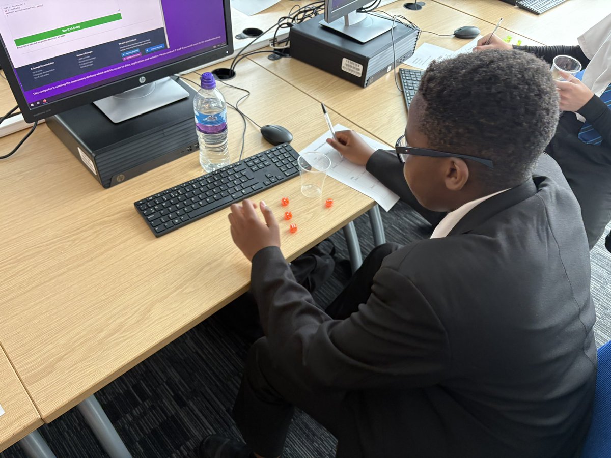 DerbyHighMaths's tweet image. “From Tenzi to Florence Nightingale” was one of the workshops students enjoyed at @OfficialUoM today.

Collecting data from the dice game Tenzi, they explored mean tendencies and hypothesis testing using statistical packages and visualisations.

@derbyhighbury  #enrichment