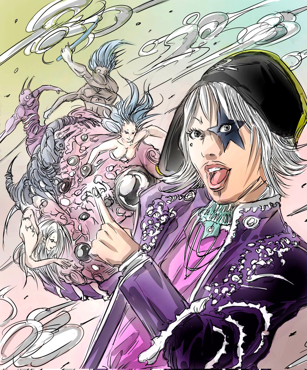 Merbolmark's tweet image. 絶望のシチュエーション それ
ここ
七英雄っ‼️
#ゴージャス
#ロマサガ2
#七英雄
#イラスト
#デジタルイラスト
#絵描きさんフォロバ100