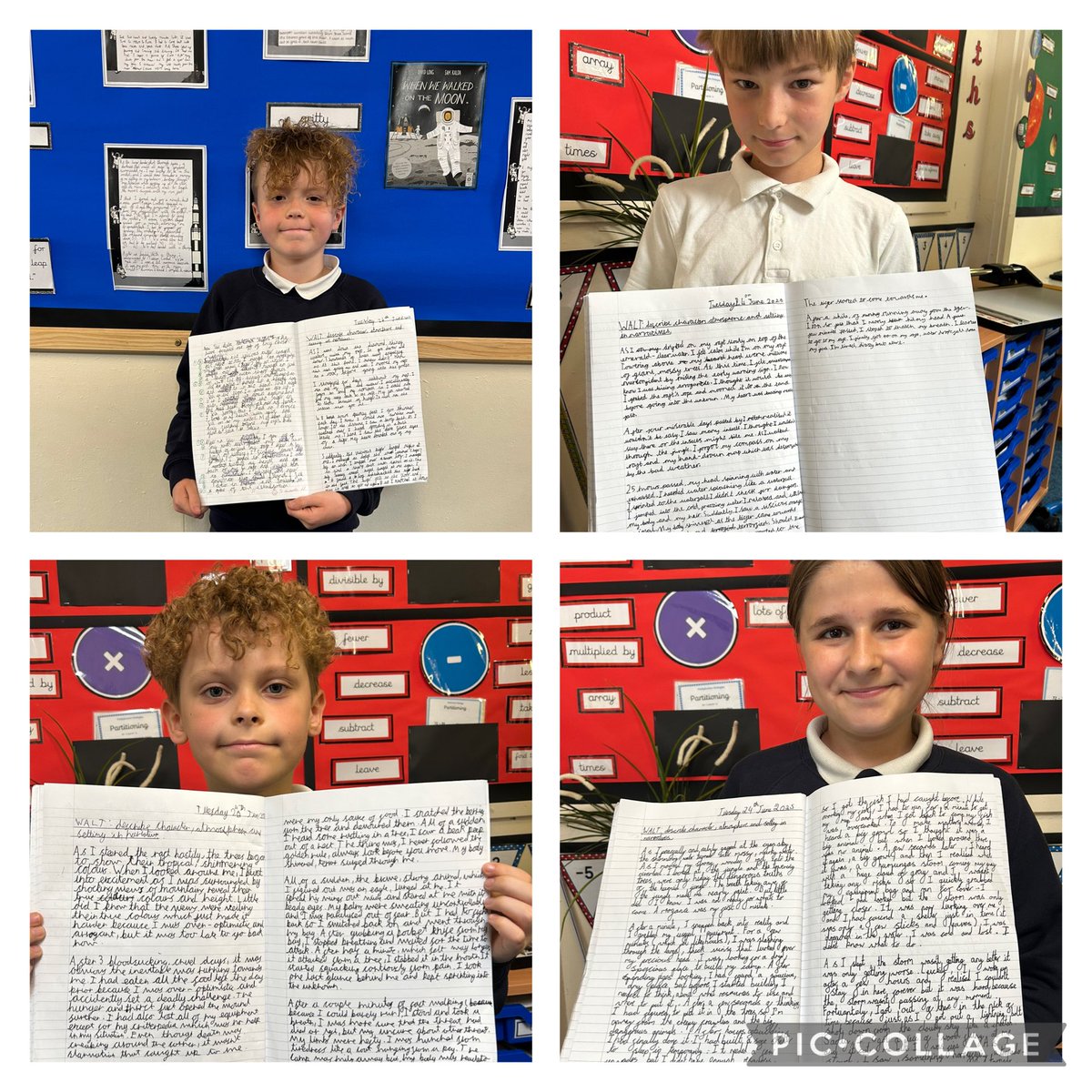 GrangeMissBate's tweet photo. I am so proud of the fantastic writing we produce in Year 5! Xx 
@GrangeMissA 
@GrangeMrsMcG 
@GrangeMrsOC https://t.co/teGSr5RsAi