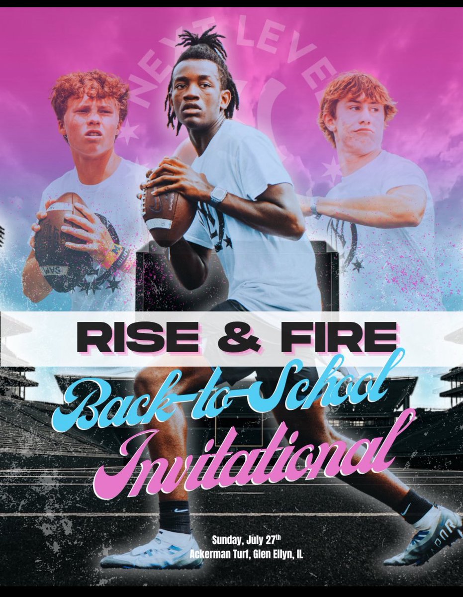 AJ Rayford QB (@ajray21) on Twitter photo Thanks so much for the Invite <a href="/NxtLevelAtx/">Next Level Athletix</a> I look forward to competing and learning.
<a href="/nexgenscouting/">Keith Smilie</a> <a href="/EDGYTIM/">Timothy “EDGYTIM” OHalloran</a> <a href="/CoachChris_Roll/">Coach Chris Roll</a> <a href="/DeepDishFB/">DEEP DISH FOOTBALL</a> <a href="/sixstarfootball/">Six Star Football | PLUS+</a> <a href="/PrepRedzoneIL/">Prep Redzone Illinois</a> <a href="/PrepRedzone/">Prep Redzone 🏈</a> <a href="/Rivals/">Rivals</a> <a href="/QBHitList/">QBHitList.com</a> <a href="/QBUniverseQBU/">QBUniverse</a> <a href="/qbwon/">QBWON</a> <a href="/HitterFootball/">Hitter Football</a> Thanks so much for the Invite <a href="/NxtLevelAtx/">Next Level Athletix</a> I look forward to competing and learning.
<a href="/nexgenscouting/">Keith Smilie</a> <a href="/EDGYTIM/">Timothy “EDGYTIM” OHalloran</a> <a href="/CoachChris_Roll/">Coach Chris Roll</a> <a href="/DeepDishFB/">DEEP DISH FOOTBALL</a> <a href="/sixstarfootball/">Six Star Football | PLUS+</a> <a href="/PrepRedzoneIL/">Prep Redzone Illinois</a> <a href="/PrepRedzone/">Prep Redzone 🏈</a> <a href="/Rivals/">Rivals</a> <a href="/QBHitList/">QBHitList.com</a> <a href="/QBUniverseQBU/">QBUniverse</a> <a href="/qbwon/">QBWON</a> <a href="/HitterFootball/">Hitter Football</a>