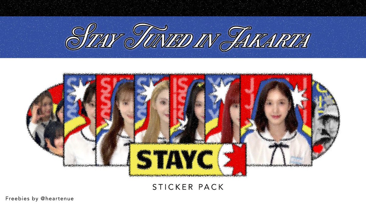 heartenue's tweet image. STAYC STAY TUNED in Jakarta Freebies!  
made with love by @heartenue 

♥︎ June, 28th 2025 — Basket Hall GBK
♥︎ DM or reply for trade :]
♥︎ Kindly tag me if you get one!

Follow, rt, and likes are really appreciated!! #STAYC #STAYTUNED_JAKARTA