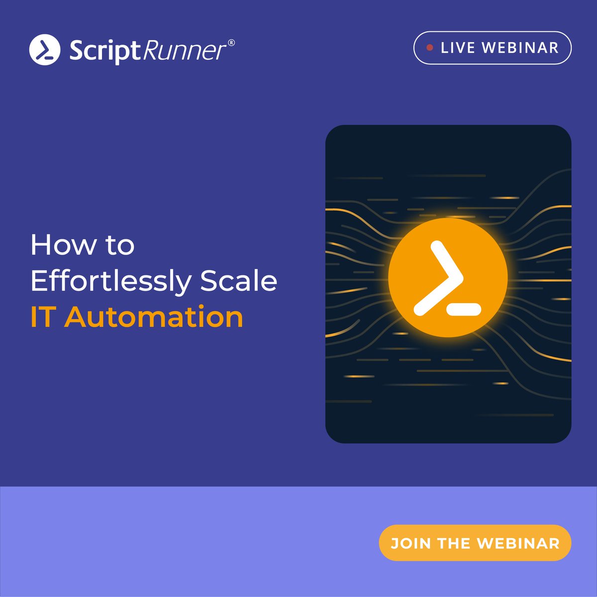 Script_Runner's tweet image. 🚨 Final call: Our webinar starts in 2 hours!
Learn how to scale IT automation without the chaos.
✅ Clear roadmap
✅ Smart delegation tips
✅ Real-world examples
Join us live today:
👉 hubs.ly/Q03tjRnv0
#ITAutomation #Webinar #ScriptRunner #ITStrategy