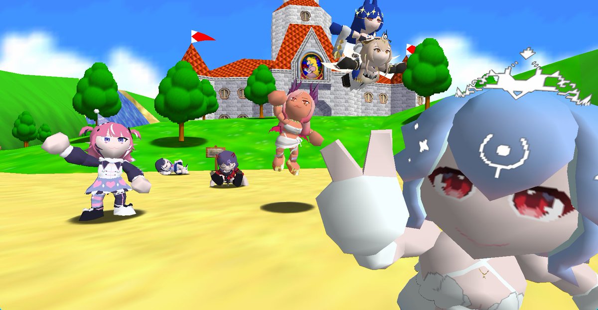 The Girlie Model Pack for SM64CoopDX is now released to the public #camilart #baort #Noombart #ShylilyArt #TrickPix #TrickyPiccy #viennART #yuzart 🔽🔽🔽