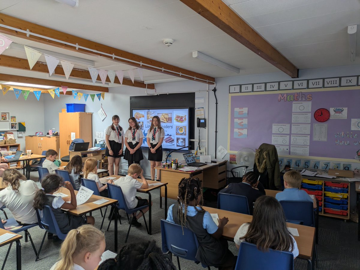 Bravo to today's Language Leaders who delivered a fantastic lesson to the Year 3 class at <a href="/LeightonPrimary/">Leighton Community Primary School</a>  School last week!