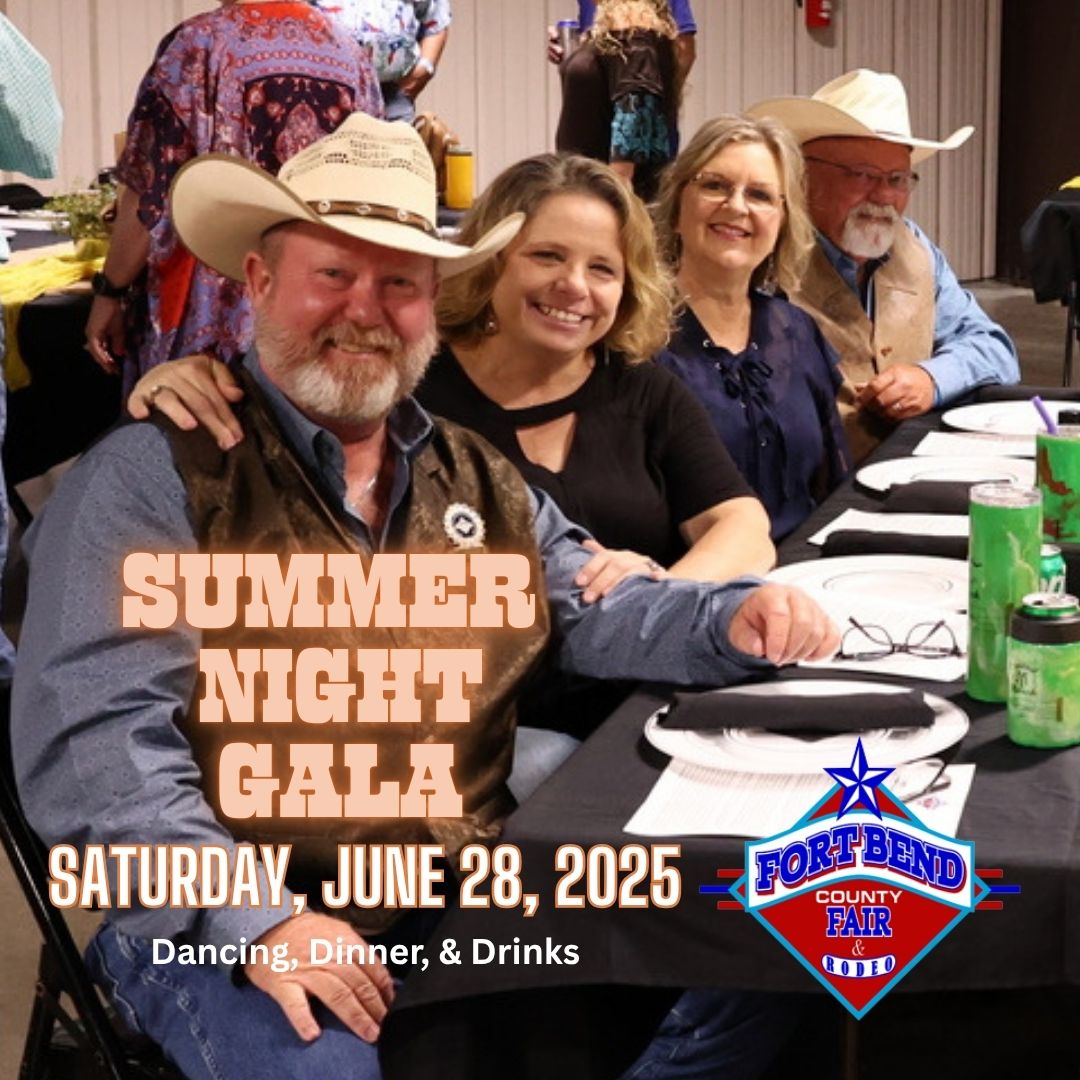 fbcfair's tweet image. 💬 Heard the buzz?
Everyone’s talking about the Summer Night Gala !
👀WE ARE LOOKING forward to seeing you! 
👉 fortbendcountyfair.com
#TableTalk #SummerSocialSizzle #fbcfair #fairszn