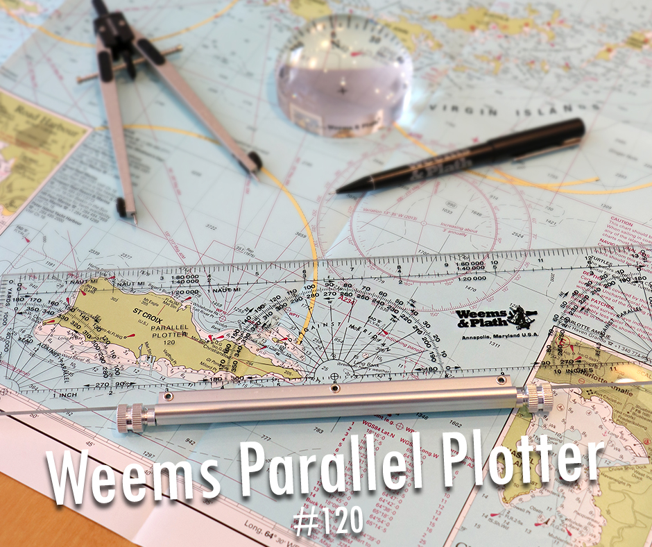 WEEMSandPLATH's tweet photo. The Weems Parallel Plotter (#120) makes it easy to transfer parallel lines &amp; courses across a chart thanks to a dual-wheeled axle. You can buy it from our retailers or on our website, https://t.co/cVn0izEvD6 #weemsandplath #weemsplotter #rollingplotter #navigation #sailing https://t.co/GMLXOOeOZ5