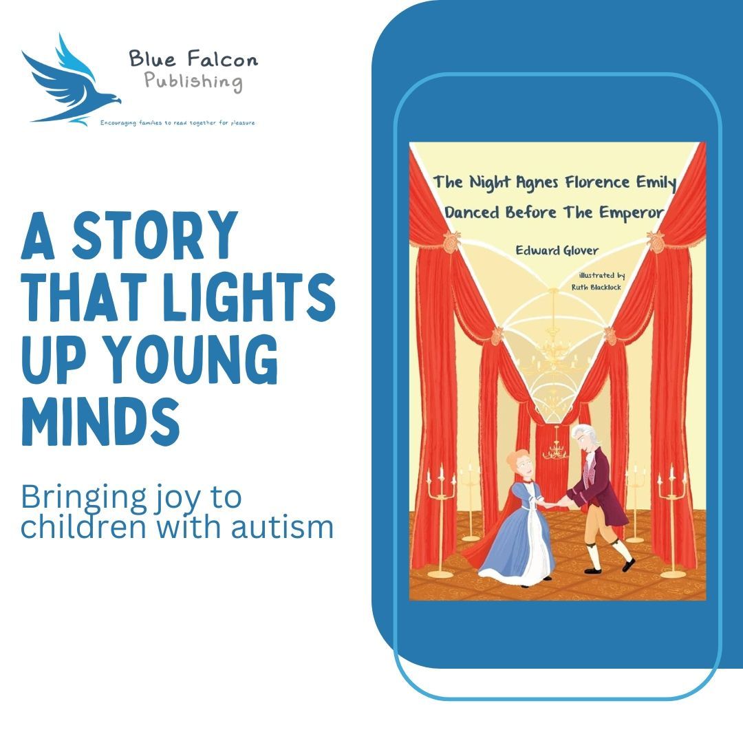 For children facing autism, Edward Glover's "The Night Agnes Florence Emily Danced Before The Emperor", is a big help. Receiving an excellent review from Canada's sister organization, BFP has donated several books to "Autism Canada #childrenwithautism, #authordonations.