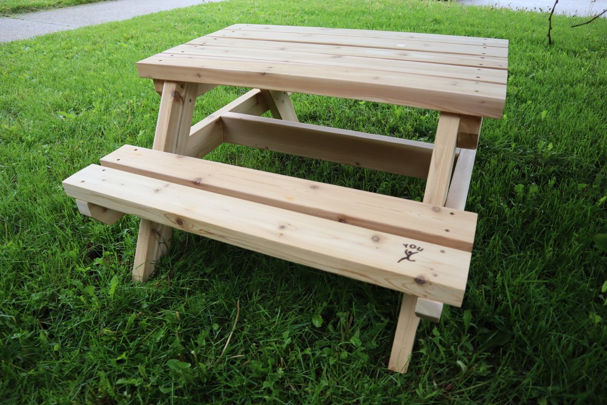 YOU_London's tweet photo. New handcrafted wood items from the YOU Made It Woodshop have dropped 🪵 Check out that adorable kids picnic table!

Built by youth in training alongside expert mentors - shop now and support local skill-building: https://t.co/OV6gWbe2VV

#YOUWoodshop #SupportLocalYouth #LdnOnt https://t.co/8Cc6jHQS56