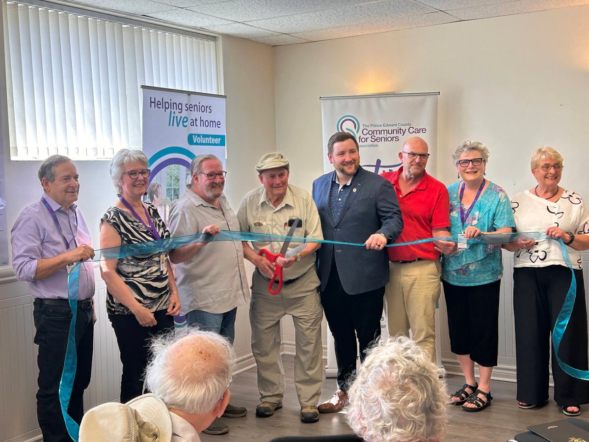 TheOACAO's tweet image. Congratulations OACAO member: The Prince Edward County Community Care for Seniors Association on the opening of the County Seniors' Centre- a permanent place for seniors in PEC. For more information on this centre please visit: communitycareforseniors.org
#OntarioSeniors #AgingWell
