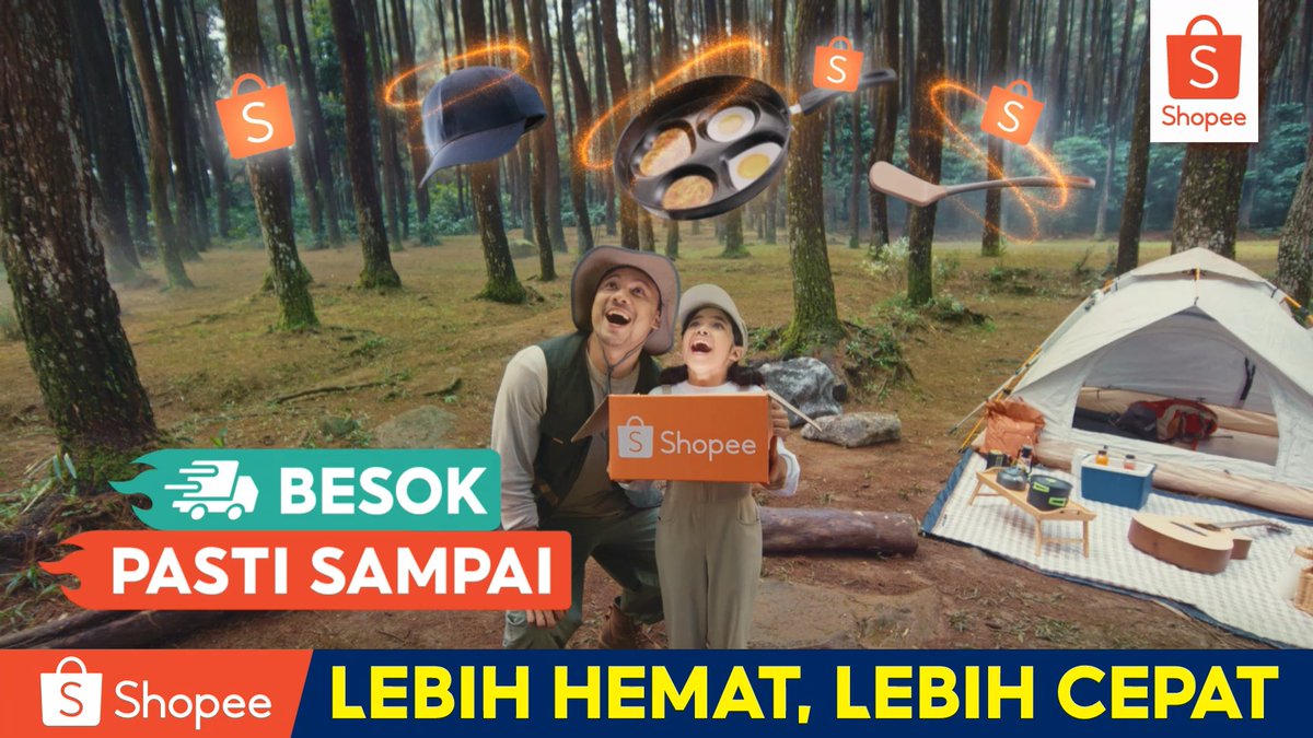 mesvaforis's tweet photo. nggak pernah se wow ini liat kurir bisa nganter sampe ke dalem hutan sangking gercepnya #LebihHematLebihCepatDiShopee cepet sat set 🤩🤩
https://t.co/PU6MoyiknU https://t.co/4eoloACh8E